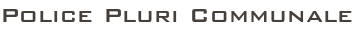 Police Pluri Communale